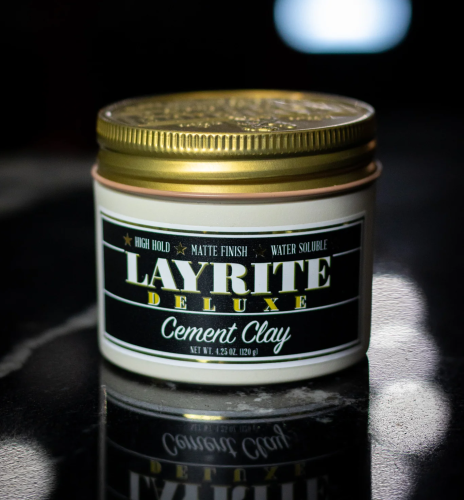 Глина для укладки волос сильной фиксации Layrite Cement Clay, 120 гр фото 3