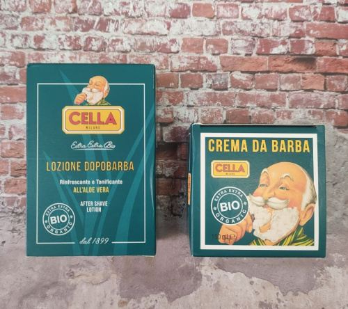Набор для бритья Cella Aloe: крем для бритья, 150 мл + лосьон после бритья, 100 мл фото 2