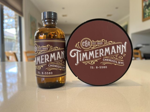 Мыло для бритья Wholly Kaw Timmermann Red Shaving Soap, 114 гр. фото 2