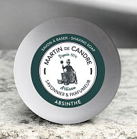Мыло для бритья Martin de Candre Absinthe Shaving Soap, 200 гр.