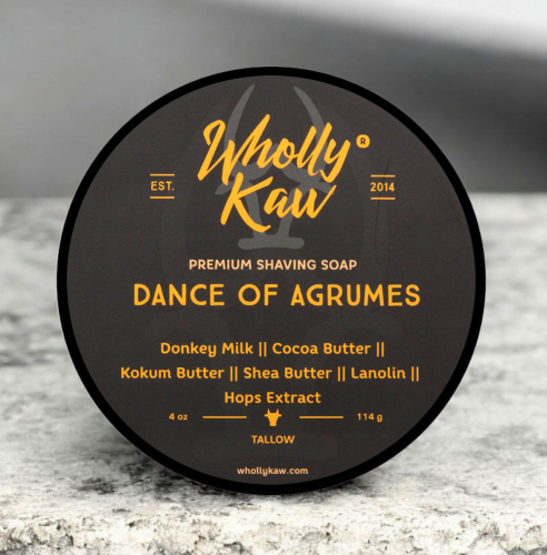 Мыло для бритья Wholly Kaw Dance of Agrumes Shaving Soap, 114 гр.