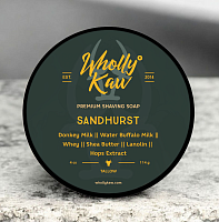 Мыло для бритья Wholly Kaw Sandhurst Shaving Soap, 114 гр.