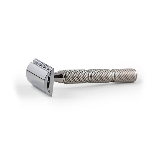 Т-образная бритва RazoRock Mentor Super Knurl, закрытый срез фото 2