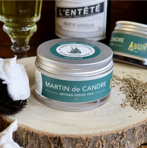 Мыло для бритья Martin de Candre Absinthe Shaving Soap, 200 гр. фото 2
