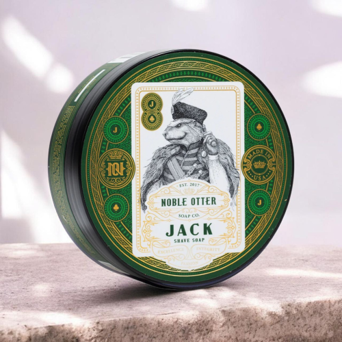 Мыло для бритья Noble Otter Jack Shaving Soap, 118 мл фото 3