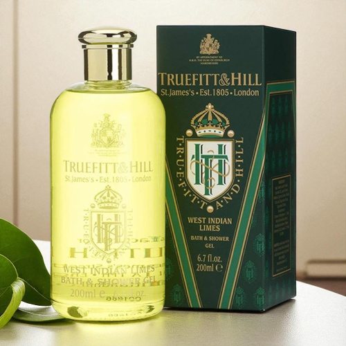 Гель для душа и ванной Truefitt&Hill West Indian Limes Bath & Shower Gel, 200 мл фото 2
