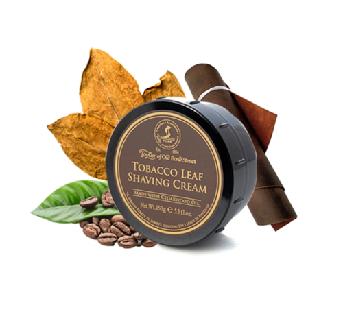 Крем для бритья Taylor Of Old Bond Street Tobacco Leaf Shaving Cream, 150 гр фото 6