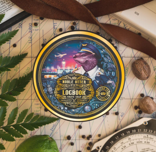 Мыло для бритья Noble Otter Logbook Shaving Soap, 118 мл фото 4