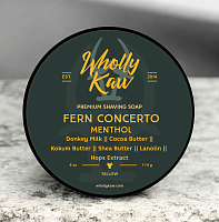 Мыло для бритья Wholly Kaw Fern Concerto Shaving Soap, 114 гр.