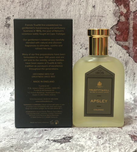 Одеколон Truefitt & Hill Apsley Cologne, 100 мл фото 2