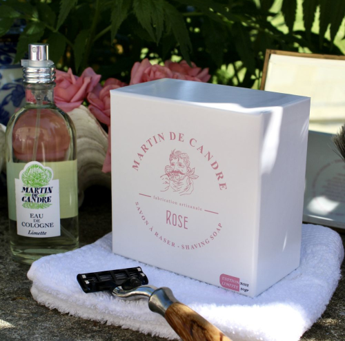 Мыло для бритья Martin de Candre Rose Shaving Soap, 50 гр. фото 6
