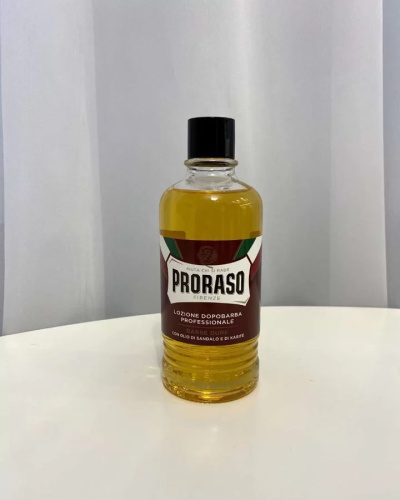 Лосьон после бритья Proraso Red After Shave Lotion с сандалом и маслом ши, 400 мл фото 5