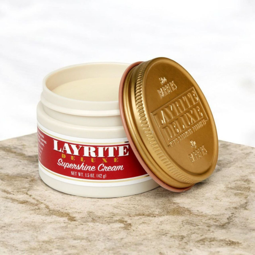 Помада для укладки волос средней фиксации Layrite Deluxe Supershine Cream, 120 гр фото 2