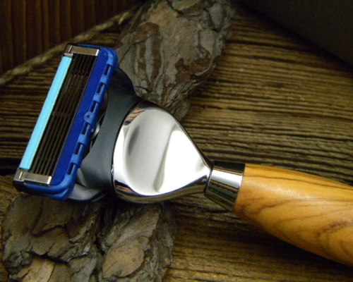 Станок для бритья Muehle Kosmo R870F олива, система Fusion фото 5