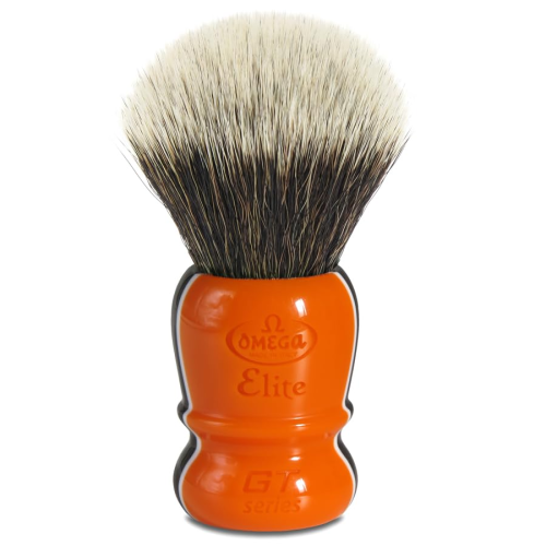 Помазок для бритья Omega Elite GT MB1919 Fiber Shaving Brush, синтетика фото 3