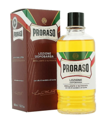 Лосьон после бритья Proraso Red After Shave Lotion с сандалом и маслом ши, 400 мл фото 8