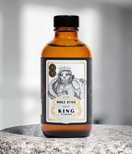 Barber-Jovan.ru - Лосьон после бритья Noble Otter King Aftershave Splash, 118 мл
