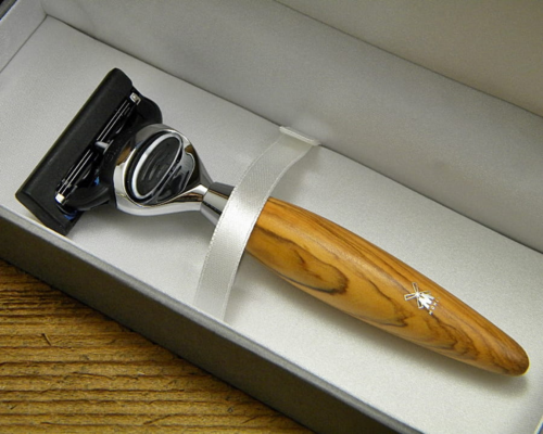 Станок для бритья Muehle Kosmo R870F олива, система Fusion фото 4