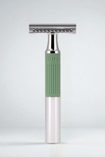 Т-образная бритва Muehle R Neo 04 SR closed comb, зеленая
