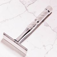Т-образная бритва односторонняя Blackland Vector Stainless Steel Safety Bar, Polished Finish