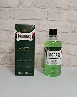 Лосьон после бритья Proraso Green After Shave Lotion с ментолом и эвкалиптом, 400 мл