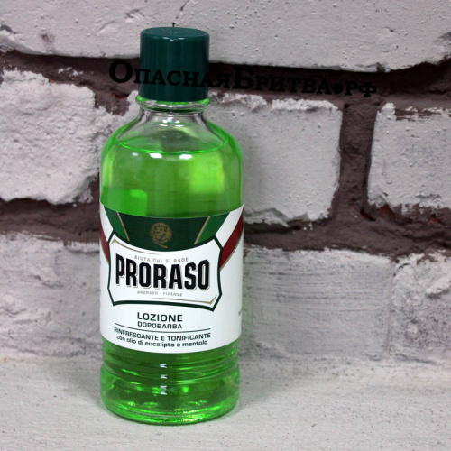 Лосьон после бритья Proraso Green After Shave Lotion с ментолом и эвкалиптом, 400 мл фото 10