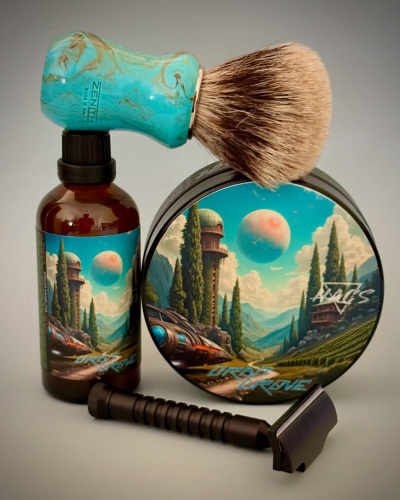 Мыло для бритья HAGS Orbit Grove Shaving Soap, 114 гр. фото 4