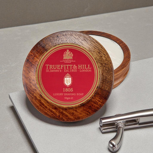 Мыло для бритья в деревянной чаше Truefitt & Hill 1805 Shaving Soap, 99 гр. фото 2