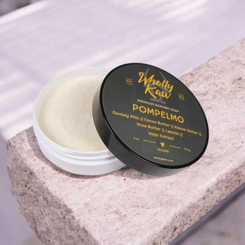 Мыло для бритья Wholly Kaw Pompelmo Shaving Soap, 114 гр. фото 2