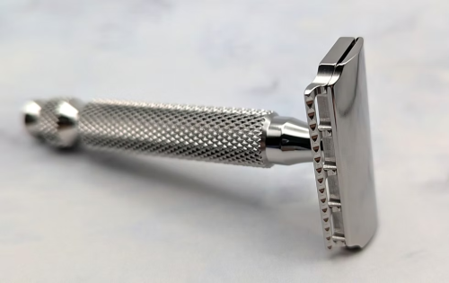 Т-образная бритва Razorock Daily Grooved Standart Ufo, закрытый срез фото 2