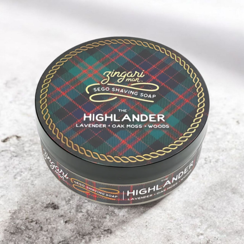 Мыло для бритья Zingari Man The Highlander Sego Shaving Soap, 142 мл фото 2