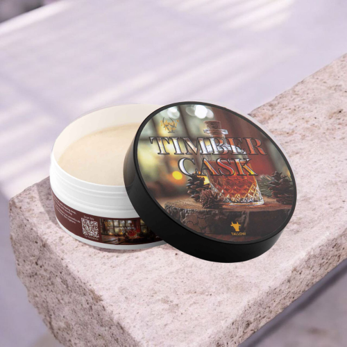 Мыло для бритья Wholly Kaw Timber Cask Shaving Soap, 165 гр. фото 2