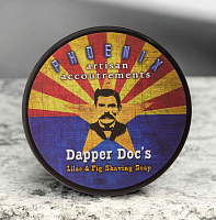 Мыло для бритья Phoenix A.A. Dapper Doc's CK6 Shaving Soap, 113 гр.