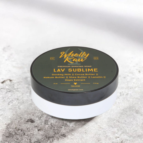 Мыло для бритья Wholly Kaw Lav Sublime Shaving Soap, 114 гр. фото 2