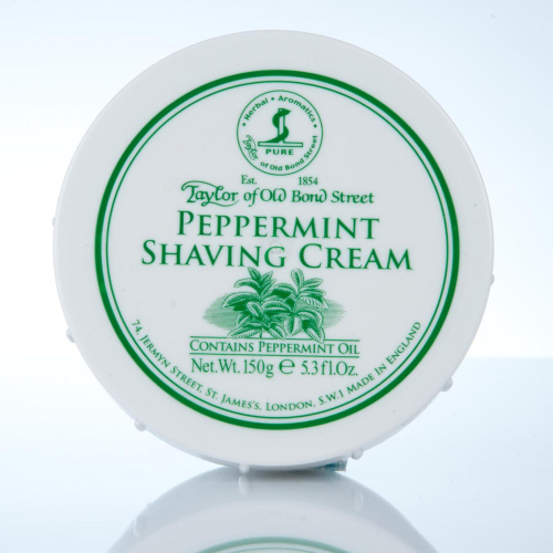 Крем для бритья Taylor Of Old Bond Street Peppermint Shaving Cream, 150 гр фото 5