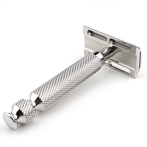 Т-образная бритва с закрытым срезом RazoRock Game Changer 84-P Ufo фото 5