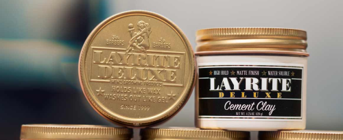 Глина для укладки волос сильной фиксации Layrite Cement Clay, 120 гр фото 2