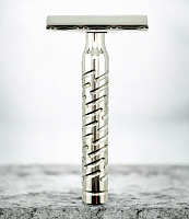 Т-образная бритва с закрытым срезом The Goodfellas' Smile Styletto V2, нержавеющая сталь