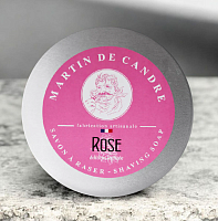 Мыло для бритья Martin de Candre Rose Shaving Soap, 200 гр.