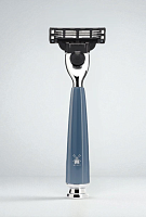 Станок для бритья Muehle Rytmo R228M3 бирюзовая смола, система Mach3