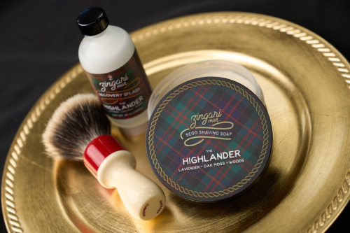 Мыло для бритья Zingari Man The Highlander Sego Shaving Soap, 142 мл фото 4