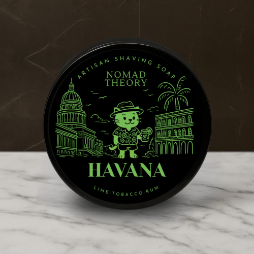 Мыло для бритья Nomad Theory Havana Shaving Soap, 150 мл фото 2