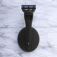 Станок для бритья Bolin Webb X1 Black Matte с подставкой, система Fusion