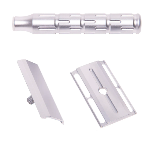 Т-образная бритва с закрытым срезом The Goodfella's Smile Syntesi, нержавеющая сталь фото 12