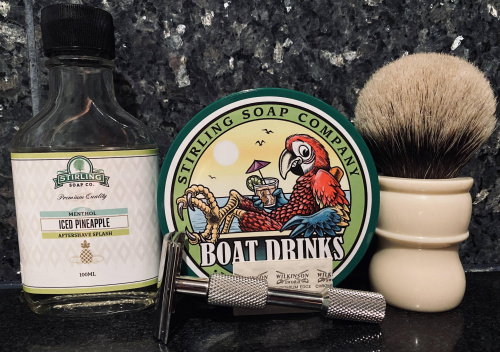 Barber-Jovan.ru - Мыло для бритья Stirling Boat Drinks, 170 мл
 фото 4