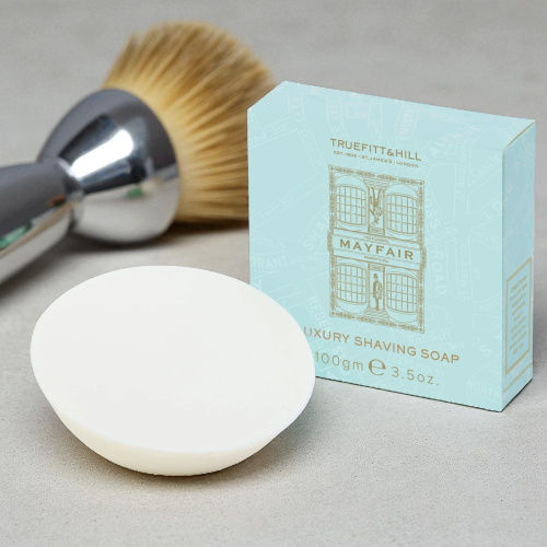 Мыло для бритья Truefitt & Hill Mayfair Shaving Soap (сменный блок), 100 гр. фото 2