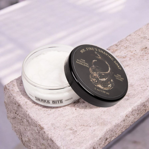 Мыло для бритья Fine Snake Bite Shaving Soap, 150 мл фото 2