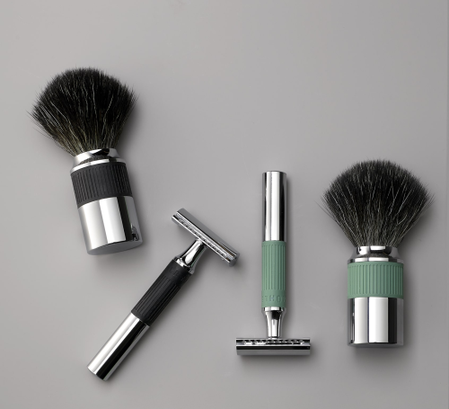 Т-образная бритва Muehle R Neo 04 SR closed comb, зеленая фото 4
