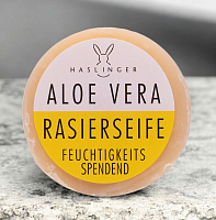 Мыло для бритья Haslinger Aloe Vera Shaving Soap, 60 гр.