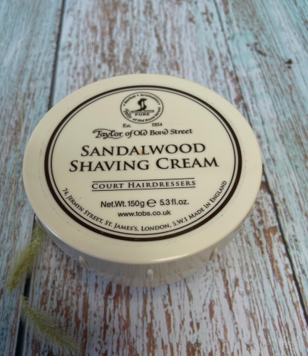 Крем для бритья Taylor Of Old Bond Street Sandalwood Shaving Cream, 150 гр фото 2